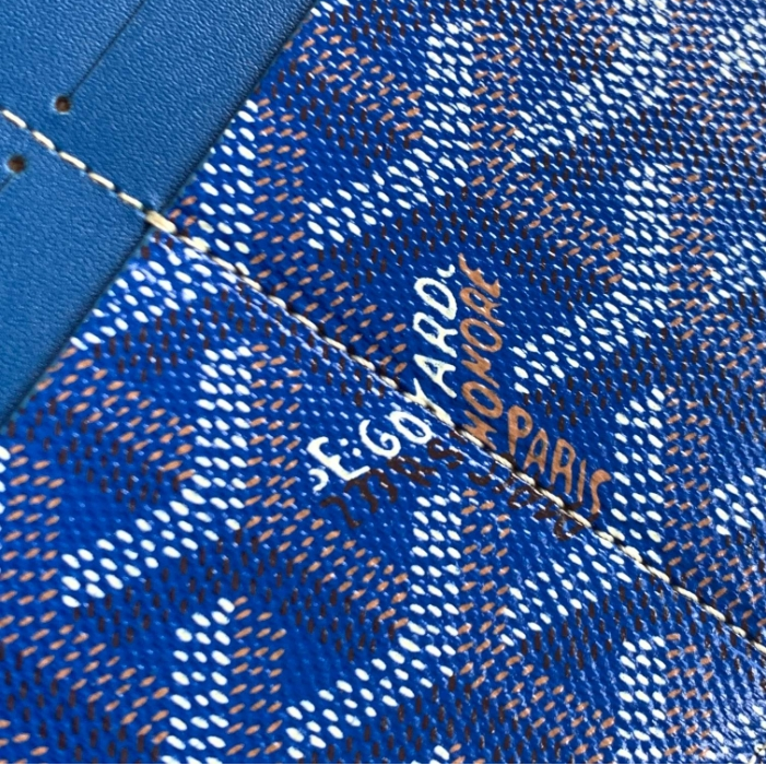 Goyard-Zipper clip wallet