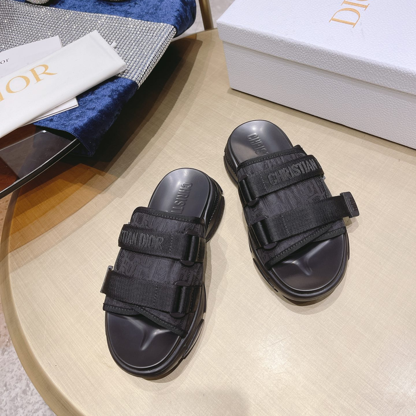Dior-Classic Sports Slippers