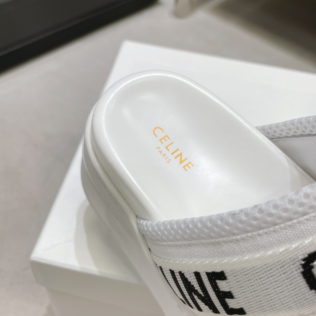 Celine-Thick soled slippers shoes
