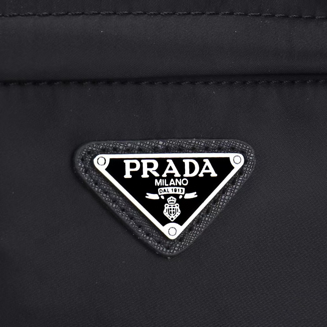 Prada-Parachute fabric backpack