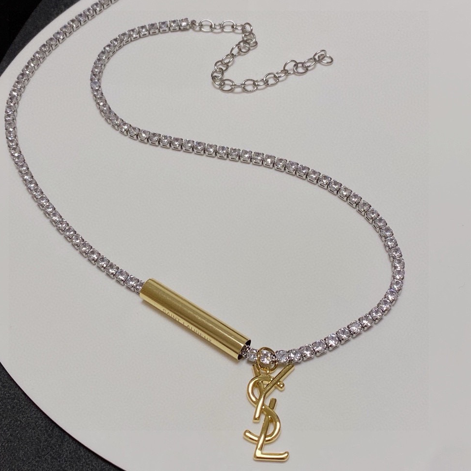 YSL - Diamond Necklace