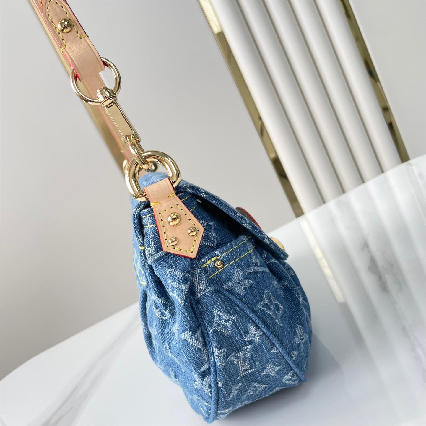 LV-Sunset Monogram denim