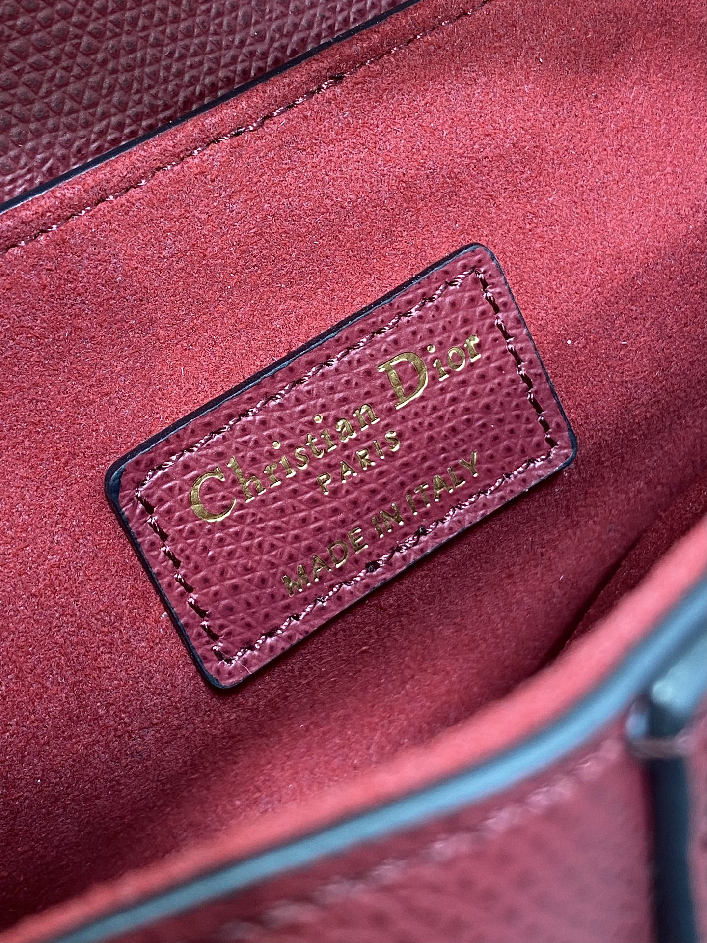 DIOR - Dior Saddle Cowhide Leather Handbag Shoulder bag