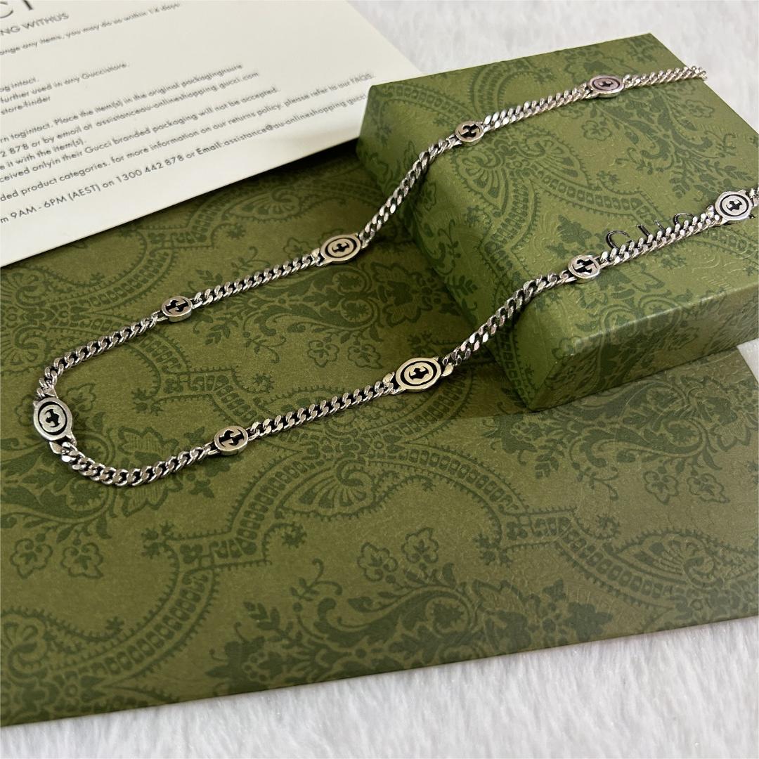 GUCCI-Interdrip rubber necklace