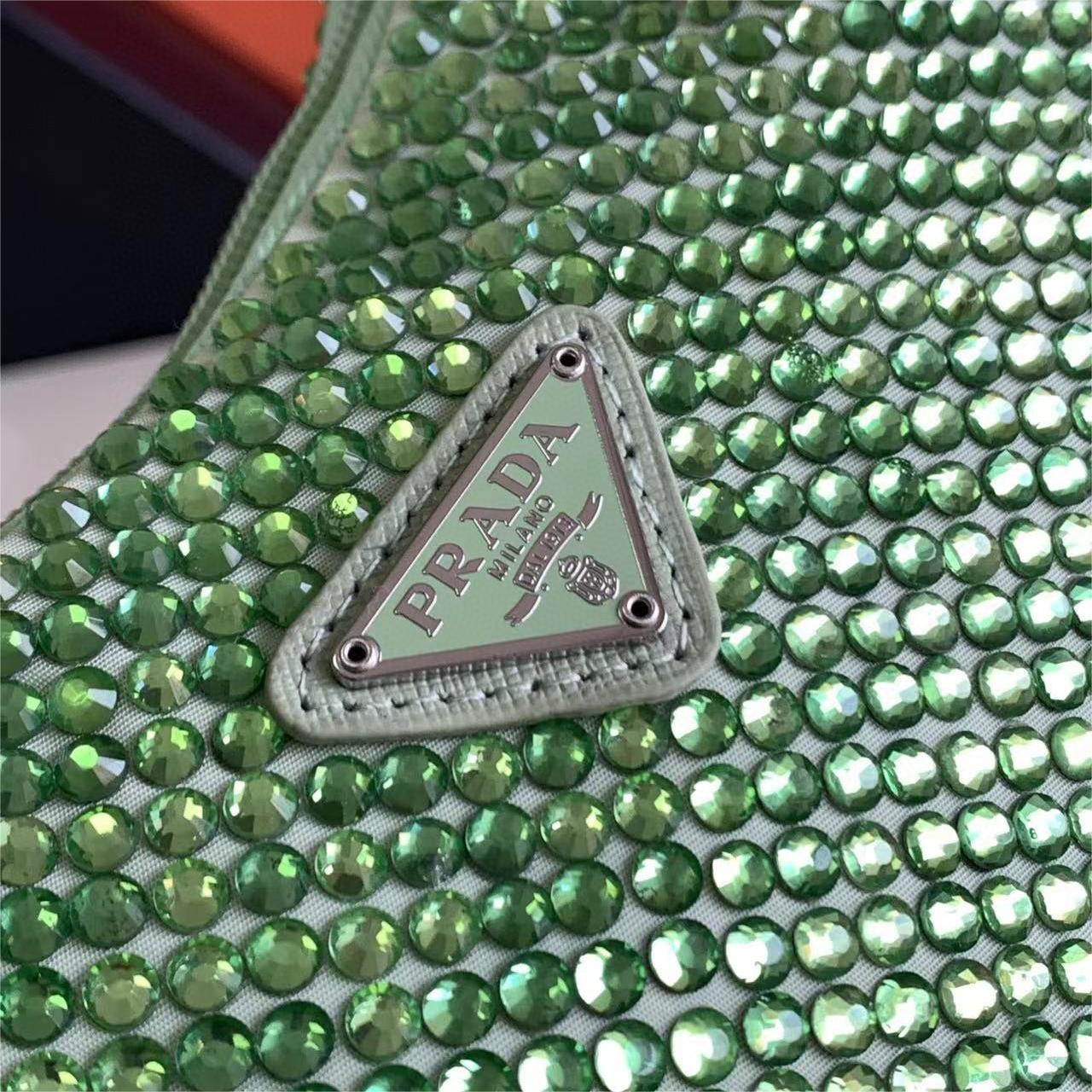 Prada-Flash Diamond Hobo