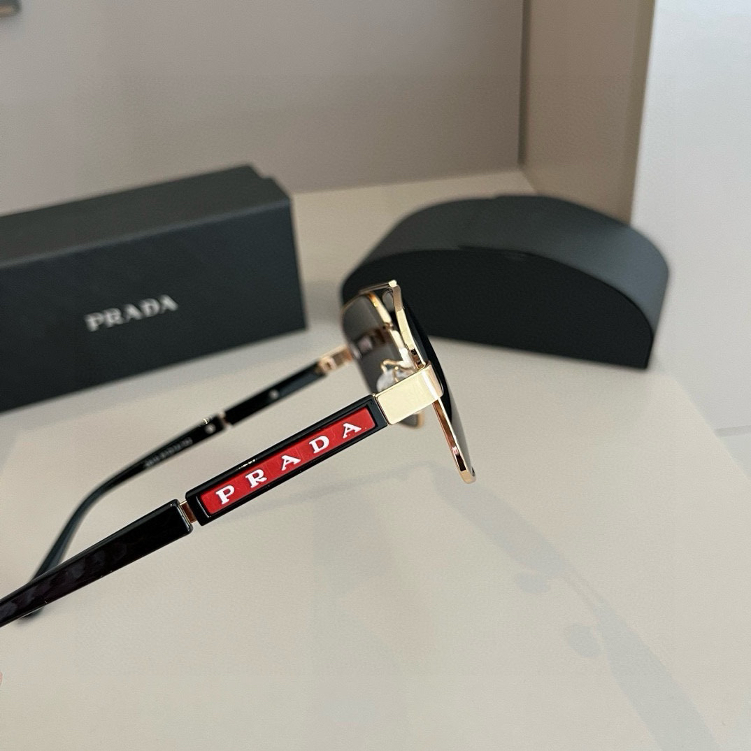 Prada-high-end fashionable versatile men's sunglasses