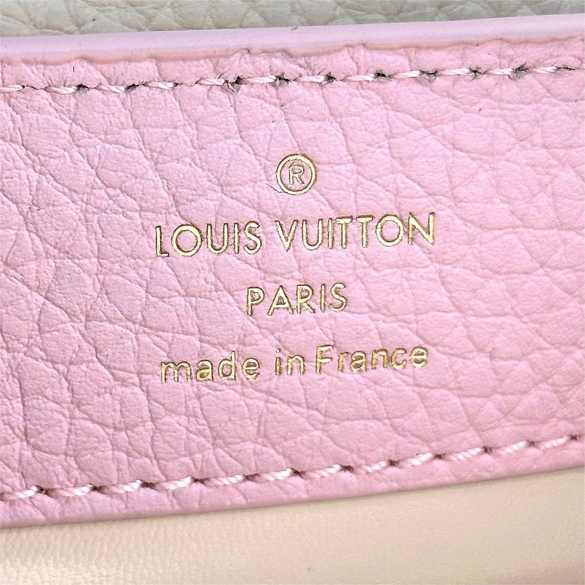 LV-Pink Mini Capucines Handbag