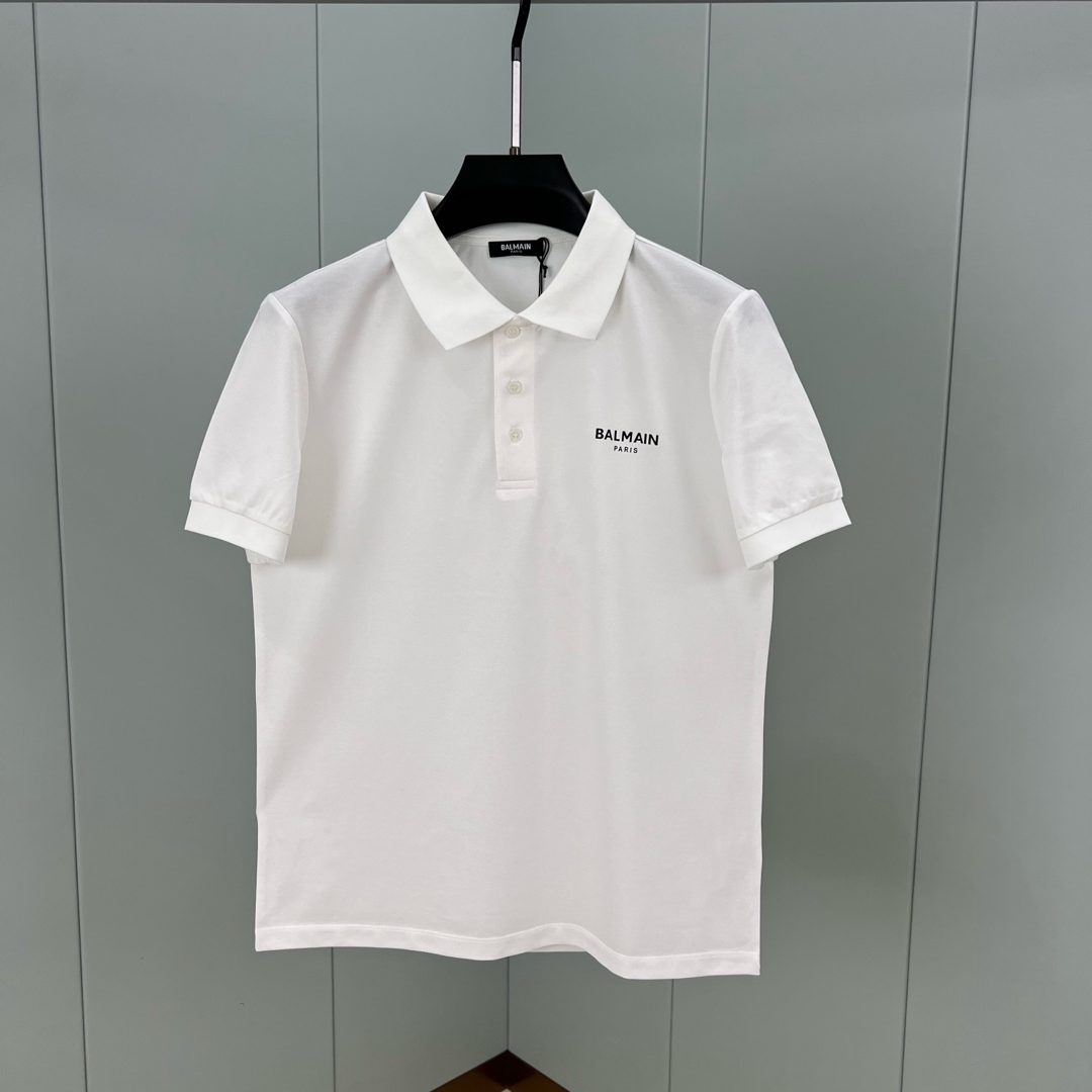 BALMAIN - Lettering Logo Shirt