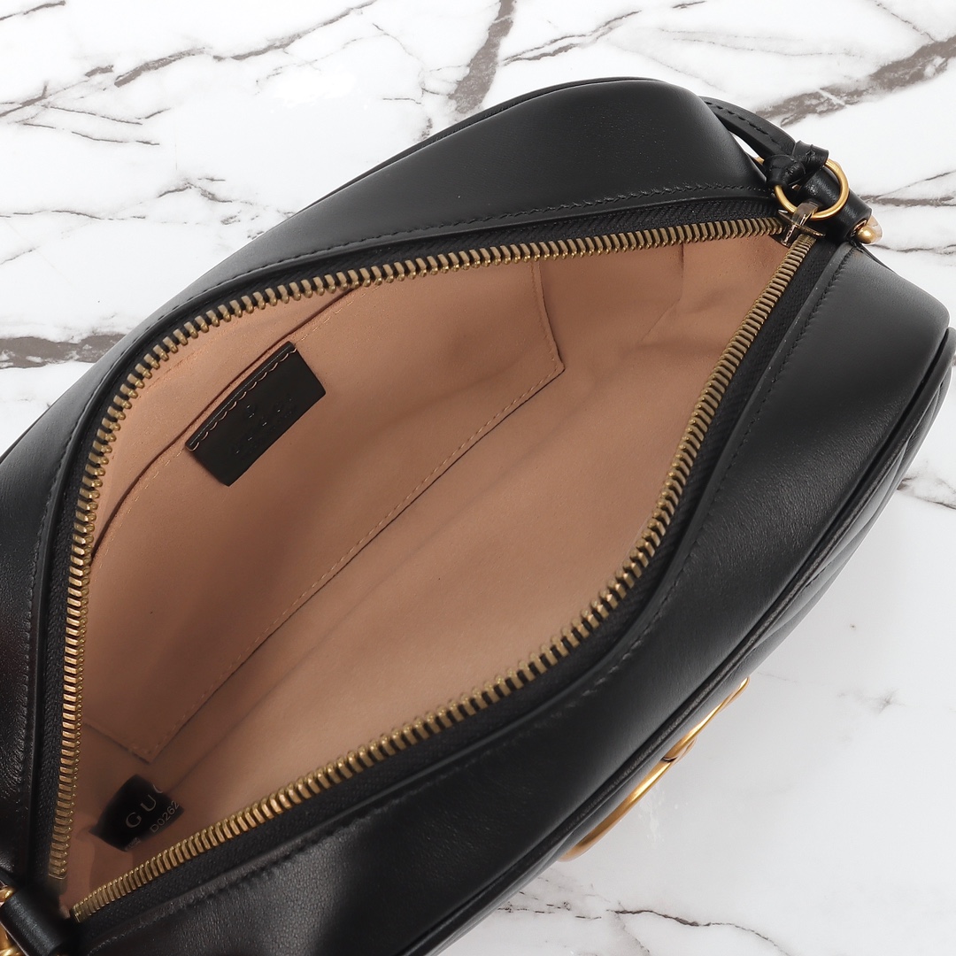 GUCCI-Marmont series chain shoulder backpack