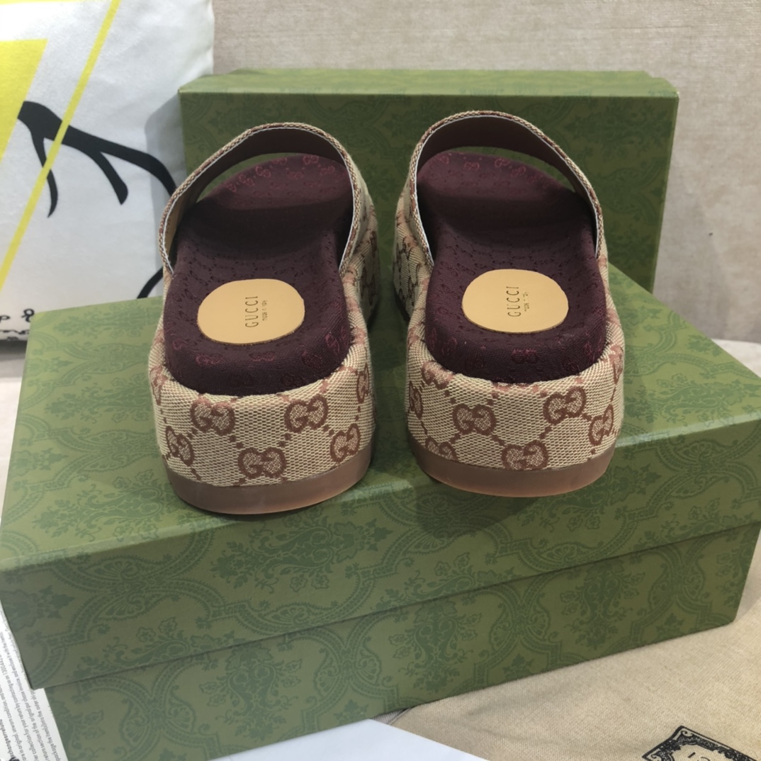 Gucci-Latest spring and summer fashion show Slippers