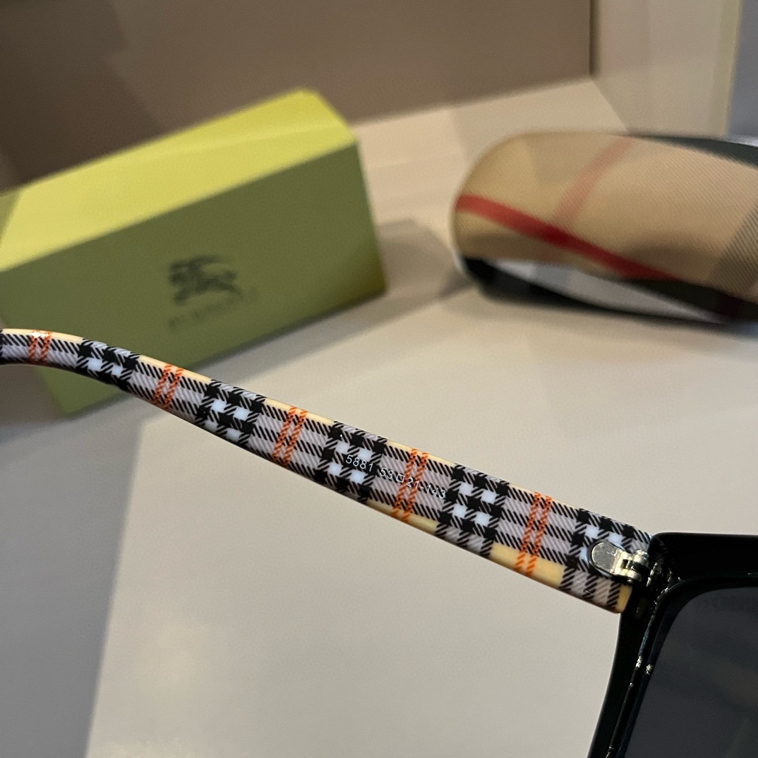 Burberry-2024 New Small Round Frame Sunglasses