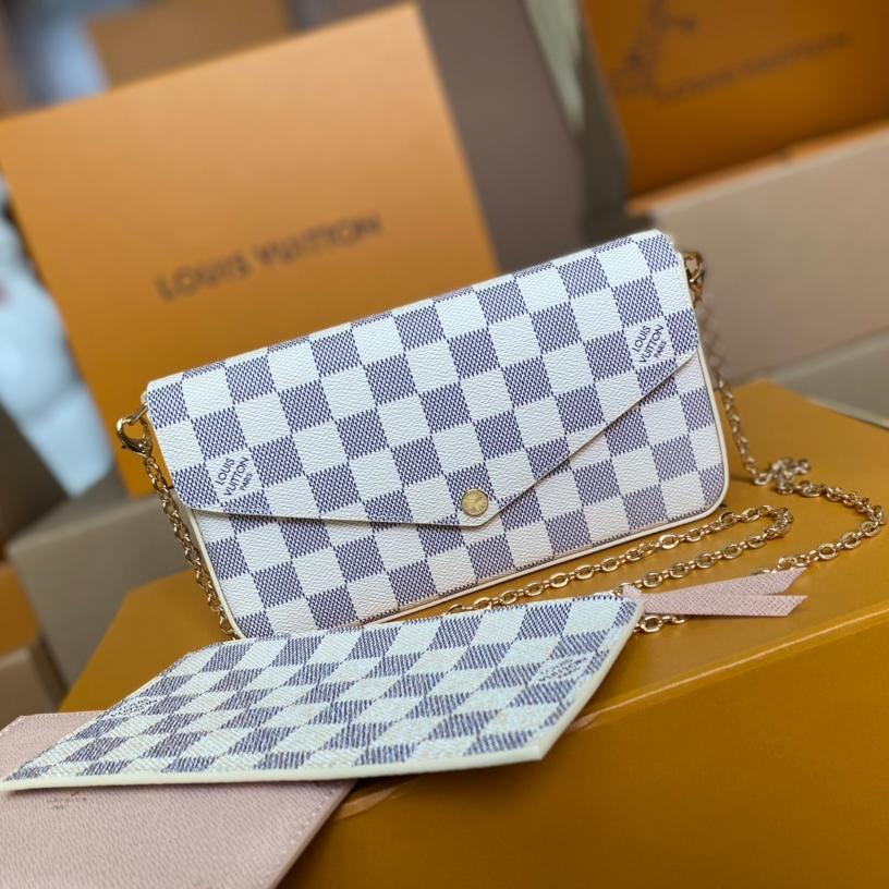 LV-Pochette félicie Chain Bag