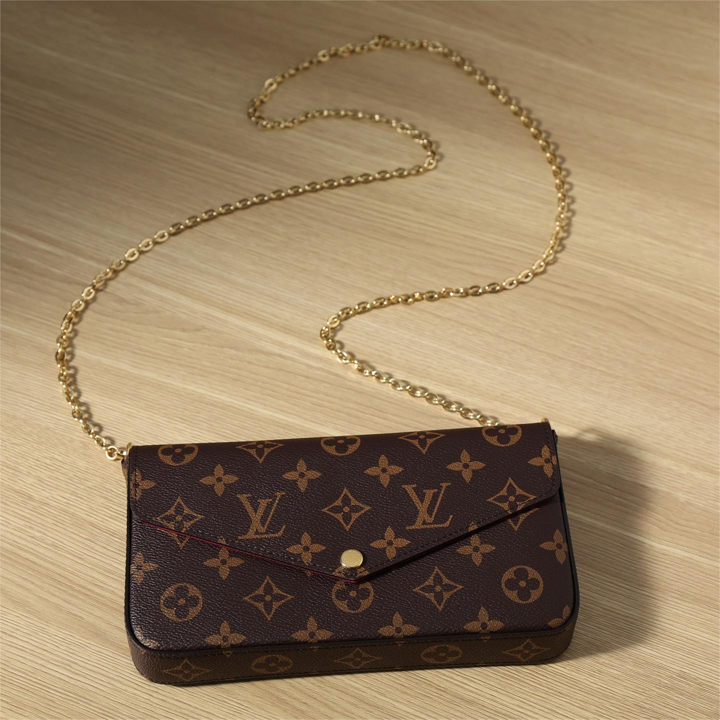 LV-Pochette félicie chain bag