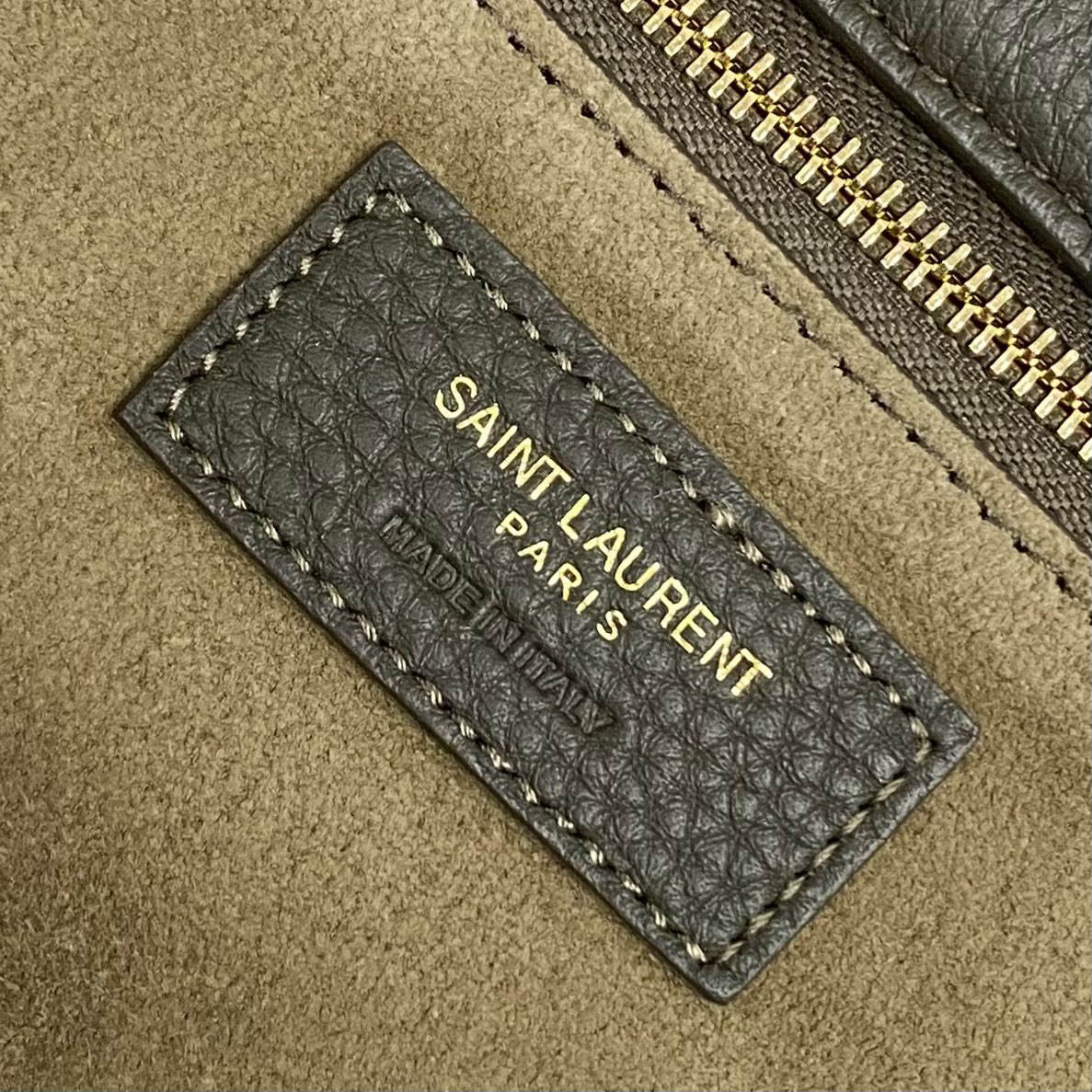 YSL-BEA Soft Deer Leather Tote Bag