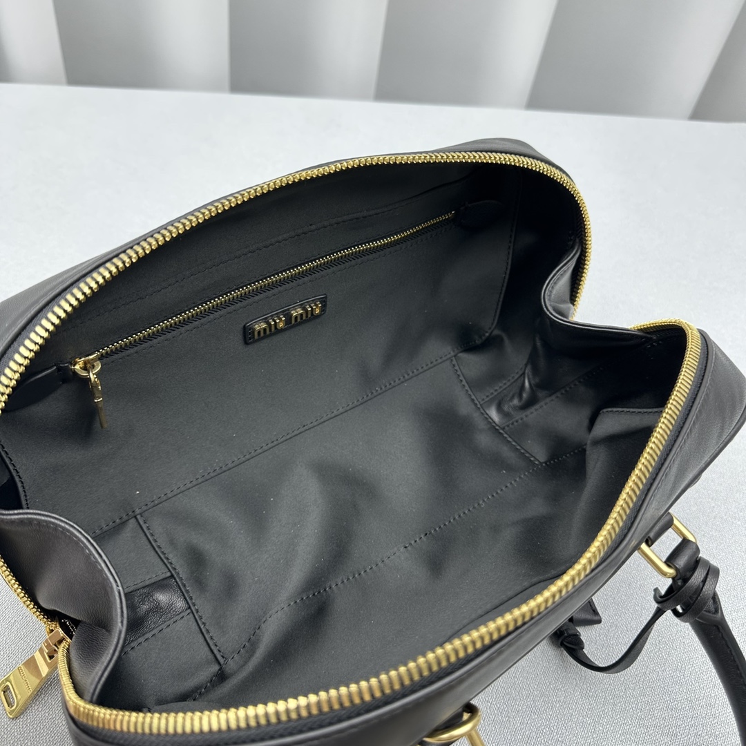 MIU MIU-Arcadia Matelass é soft sheepskin handbag