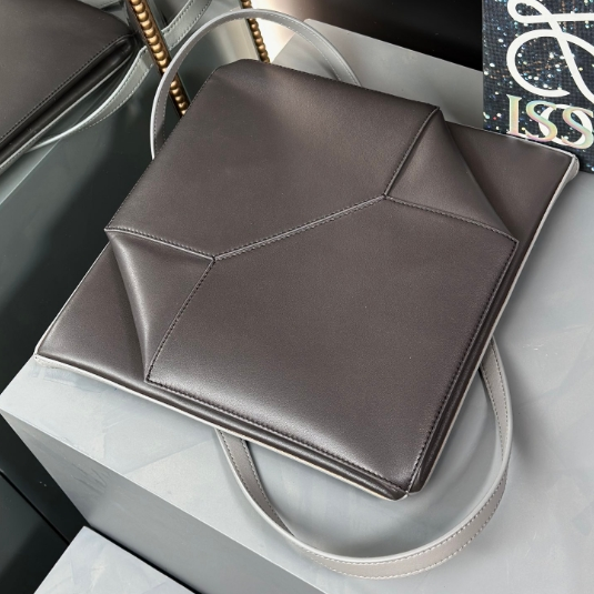 LOEWE-Puzzle Fold Tile Jar Ash Tote