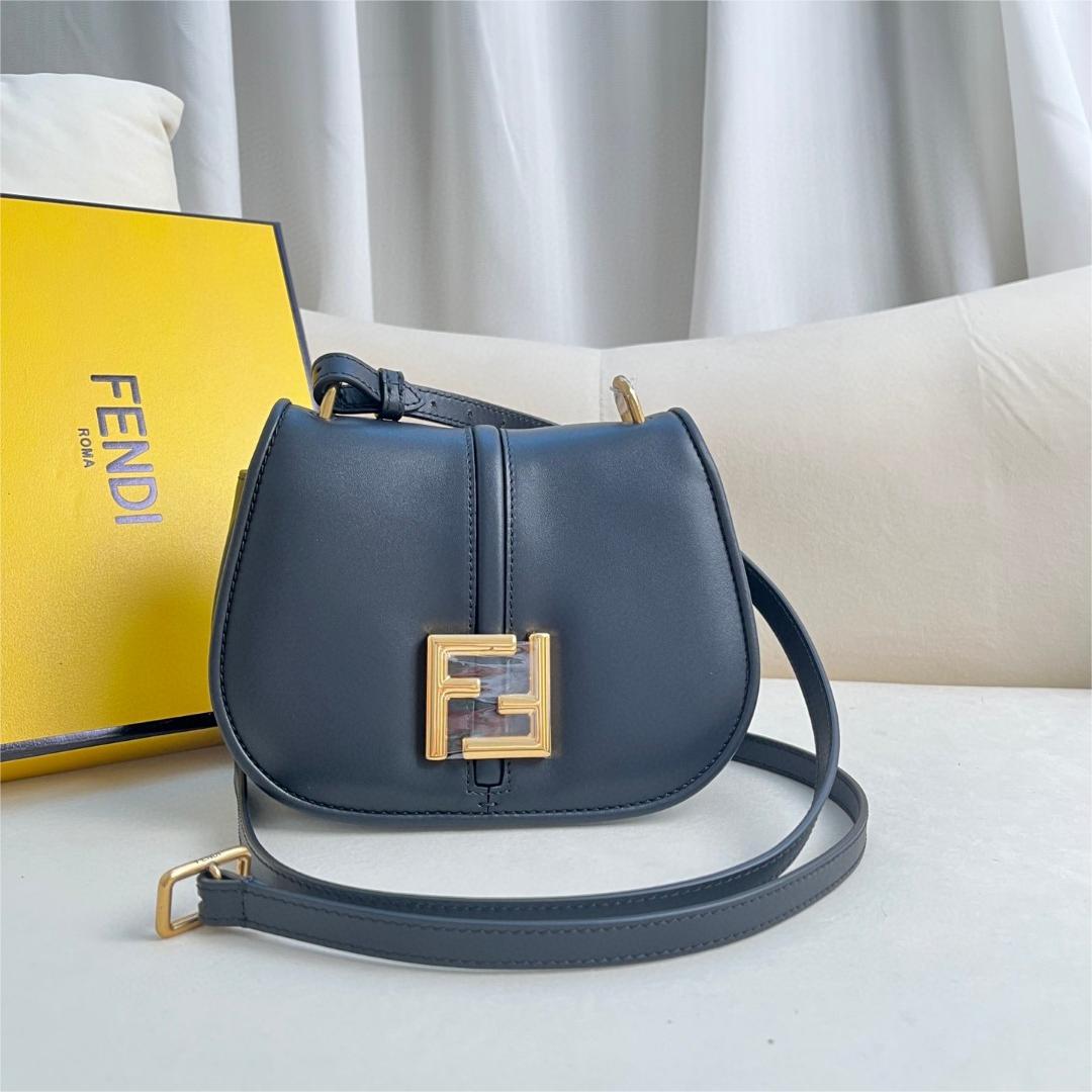 FENDI-CMON saddle bag