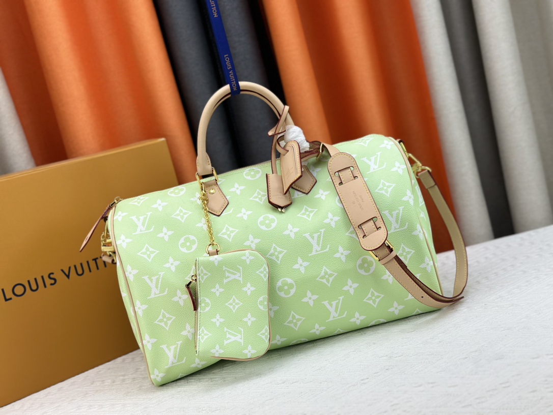 LV-Speedy P9 Bandouliere 40 Autres Cuirs Monogram