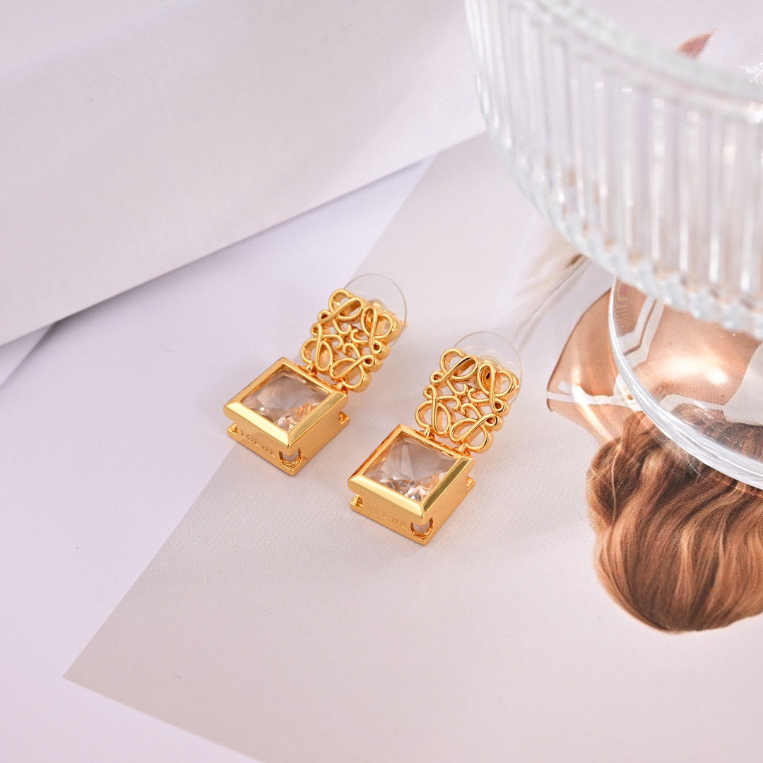 LOEWE-New letter earrings