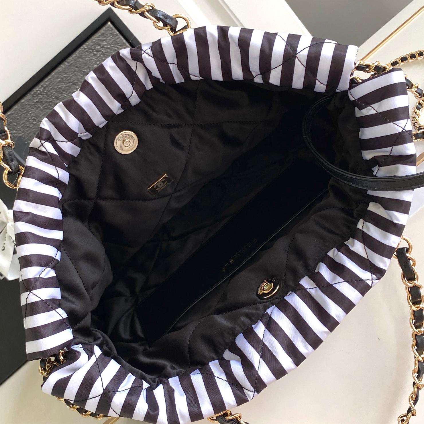 Chanel-Nylon waterproof fabric Cocobeach 24h bag