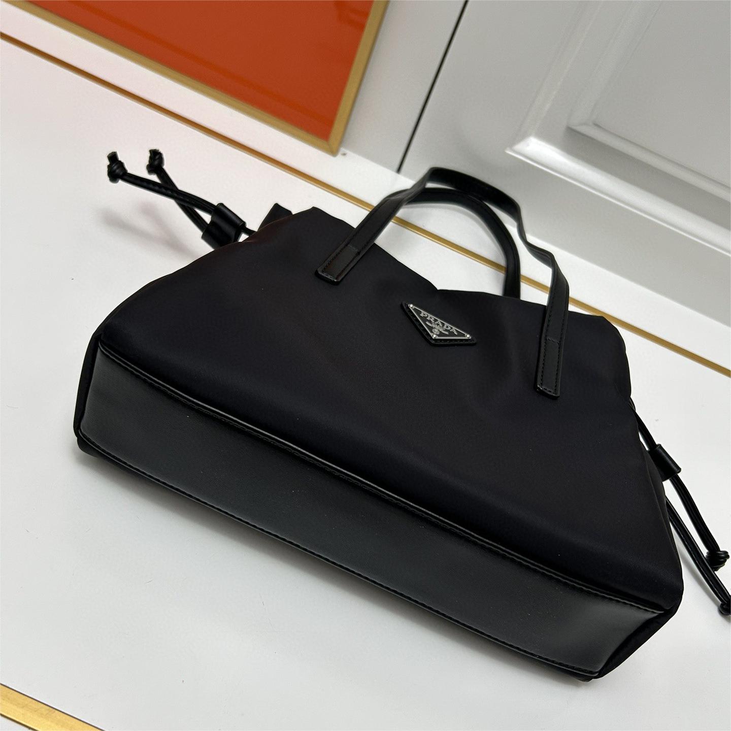 Prada-Drawstring Cloud Bag