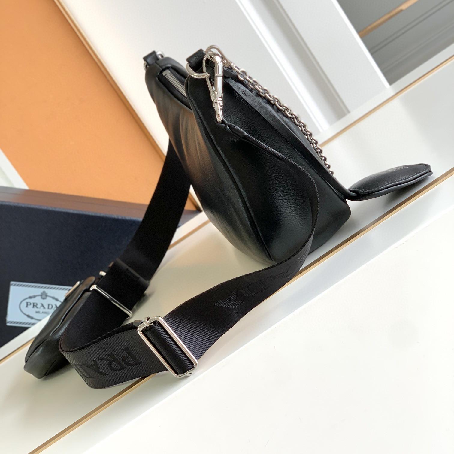 Prada-Lambskin 3 in 1