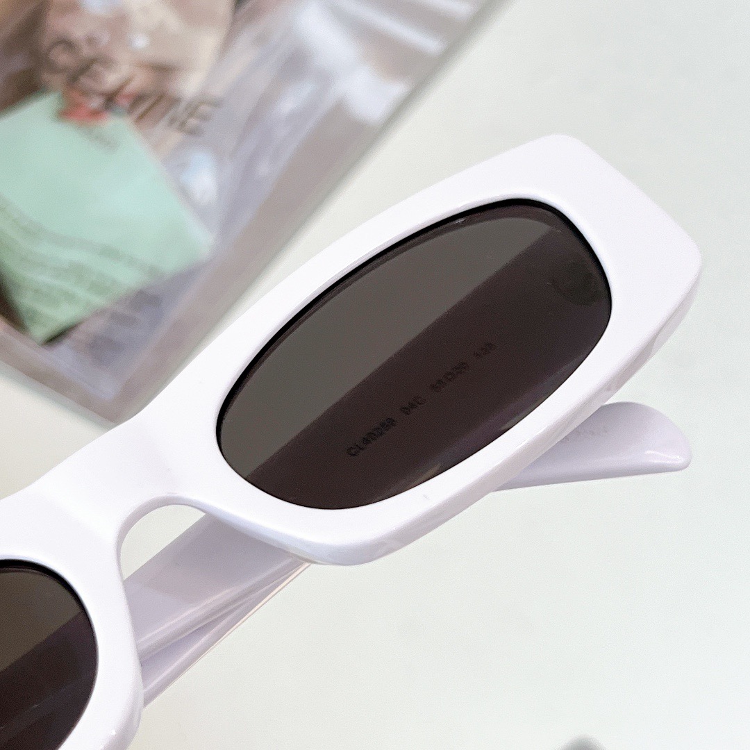 Celine-small square elegant style women's sunglasses