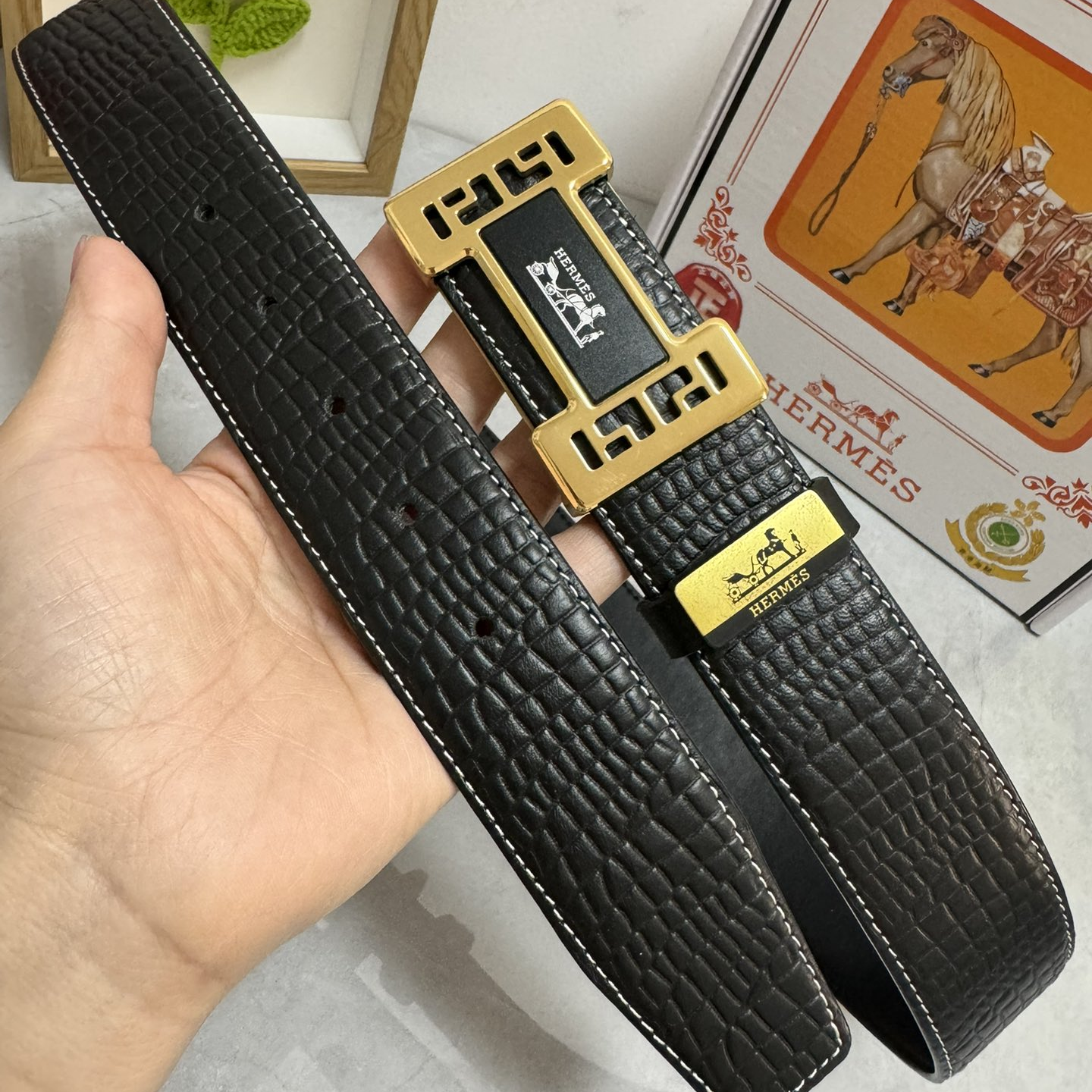 Hermes - Leather Belt