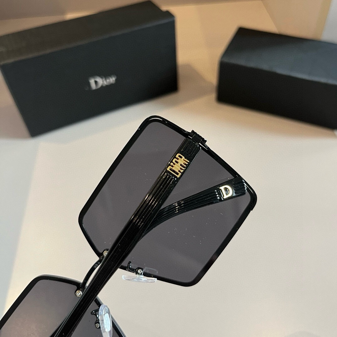 Dior-new large square polarizer sunglasses