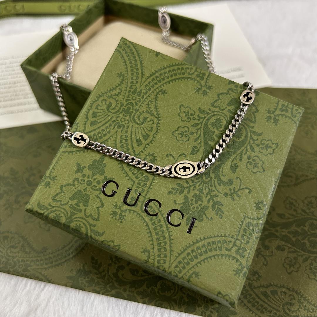 GUCCI-Interdrip rubber necklace