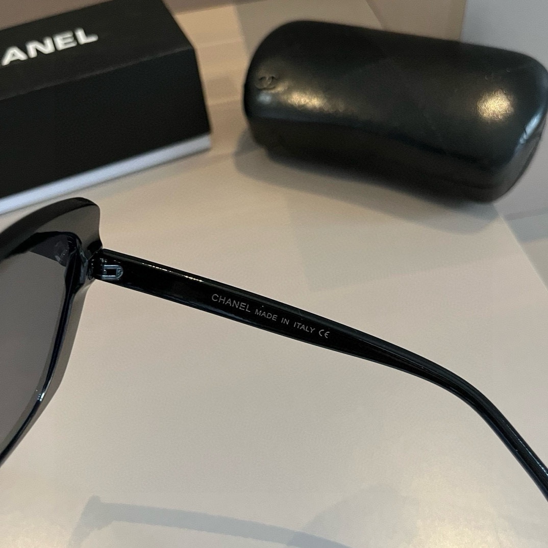Chanel-Sunshade Polarized Sunglasses
