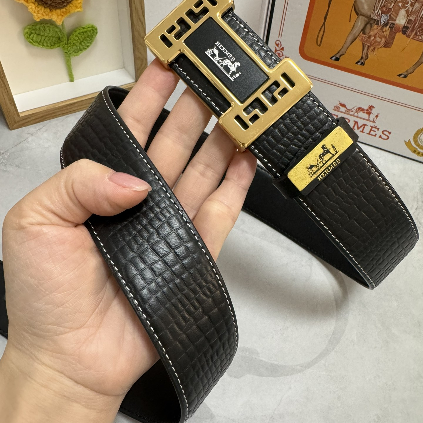 Hermes - Leather Belt