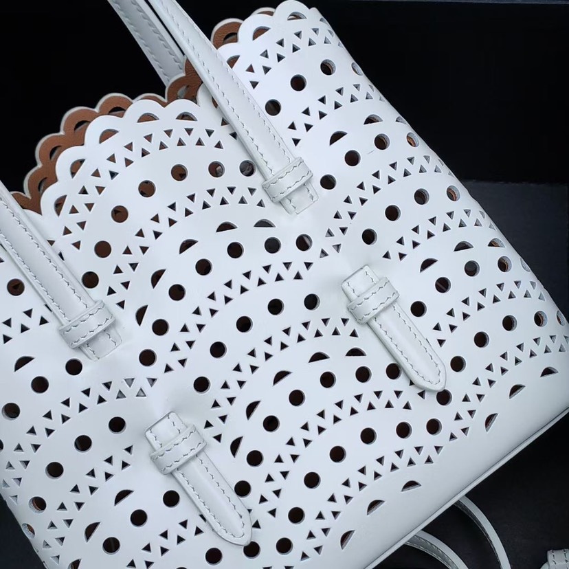 ALAIA-MINA 16 BAG IN VIENNE CALFSKIN