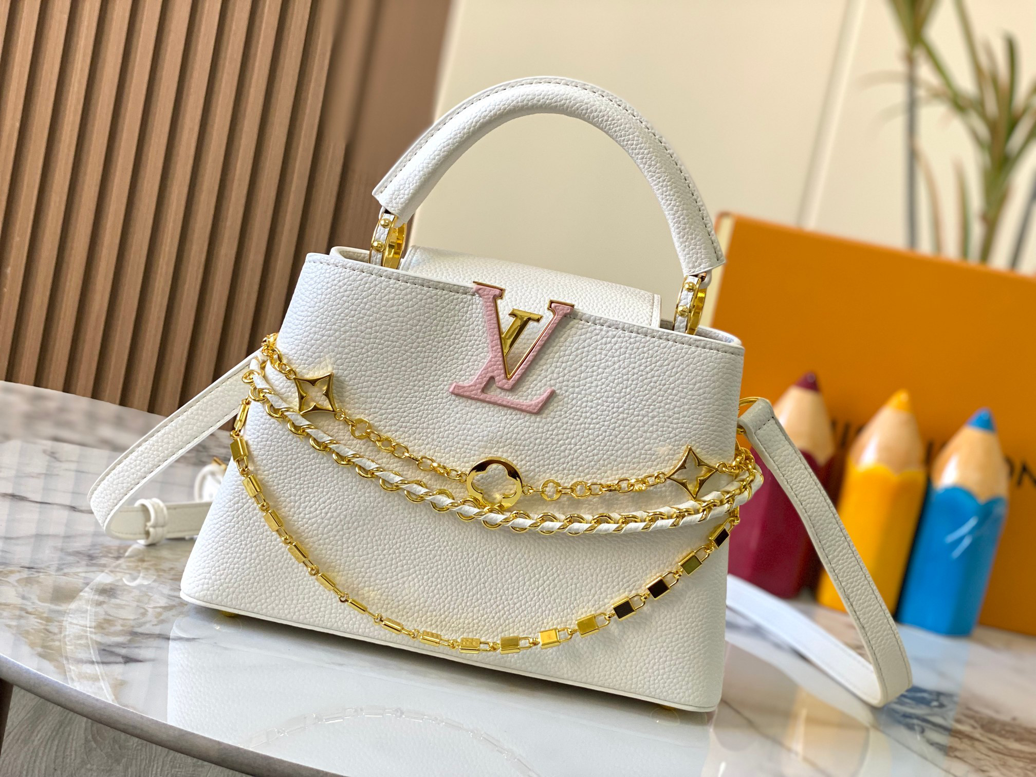 LV Capucines BB