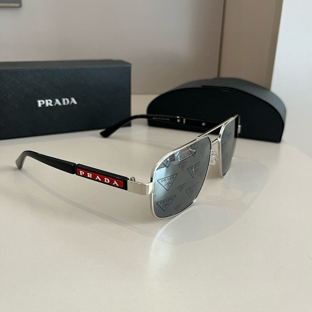 Prada-Men's Versatile Polarized Sunglasses