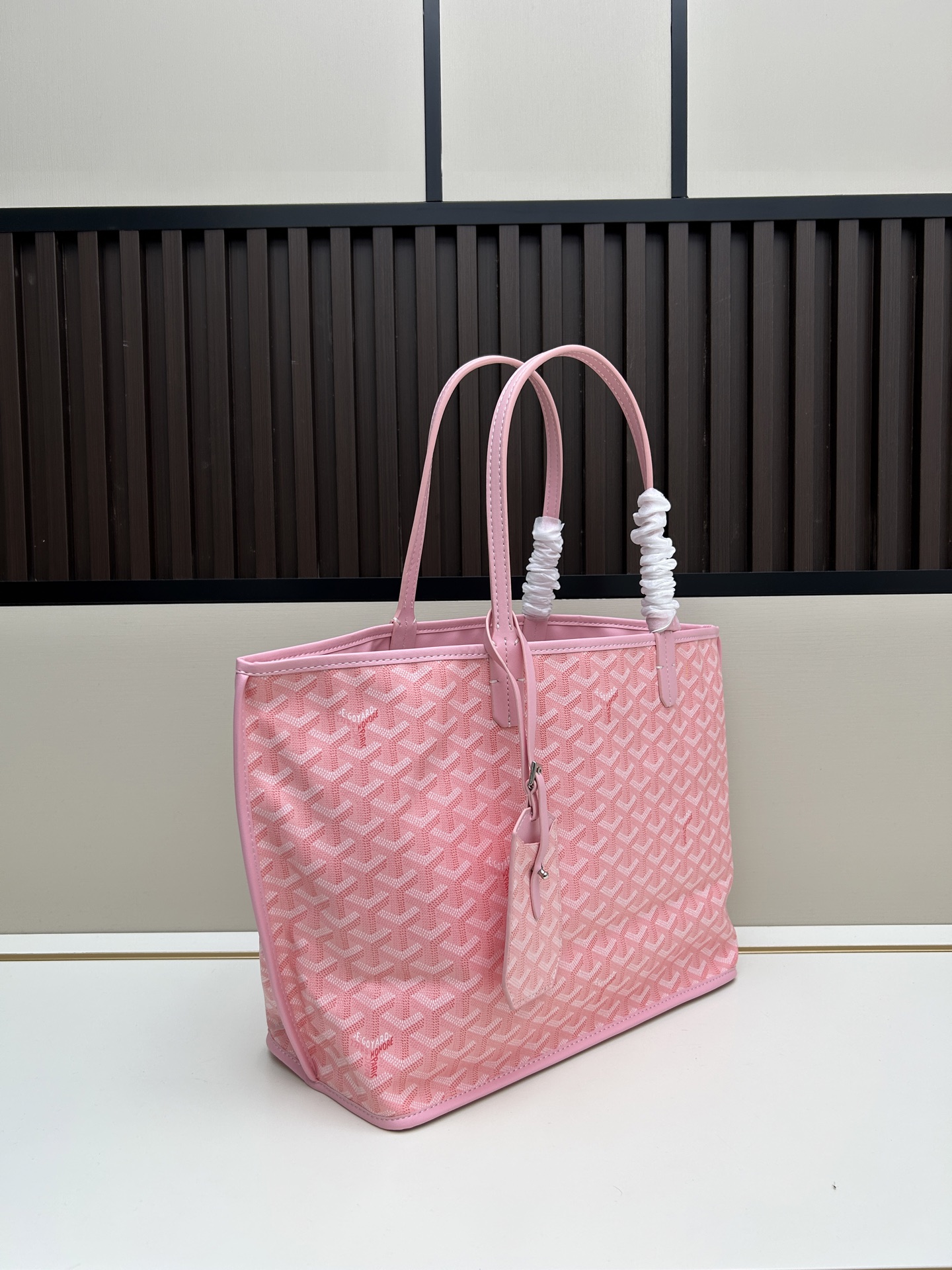 GOYARD - Saint Louis Pink Shopping Bag