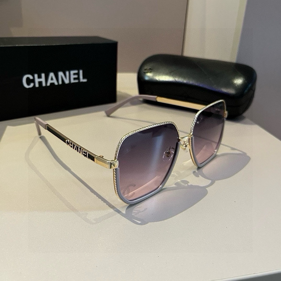 Chanel-2024 New Large Frame Sunglasses
