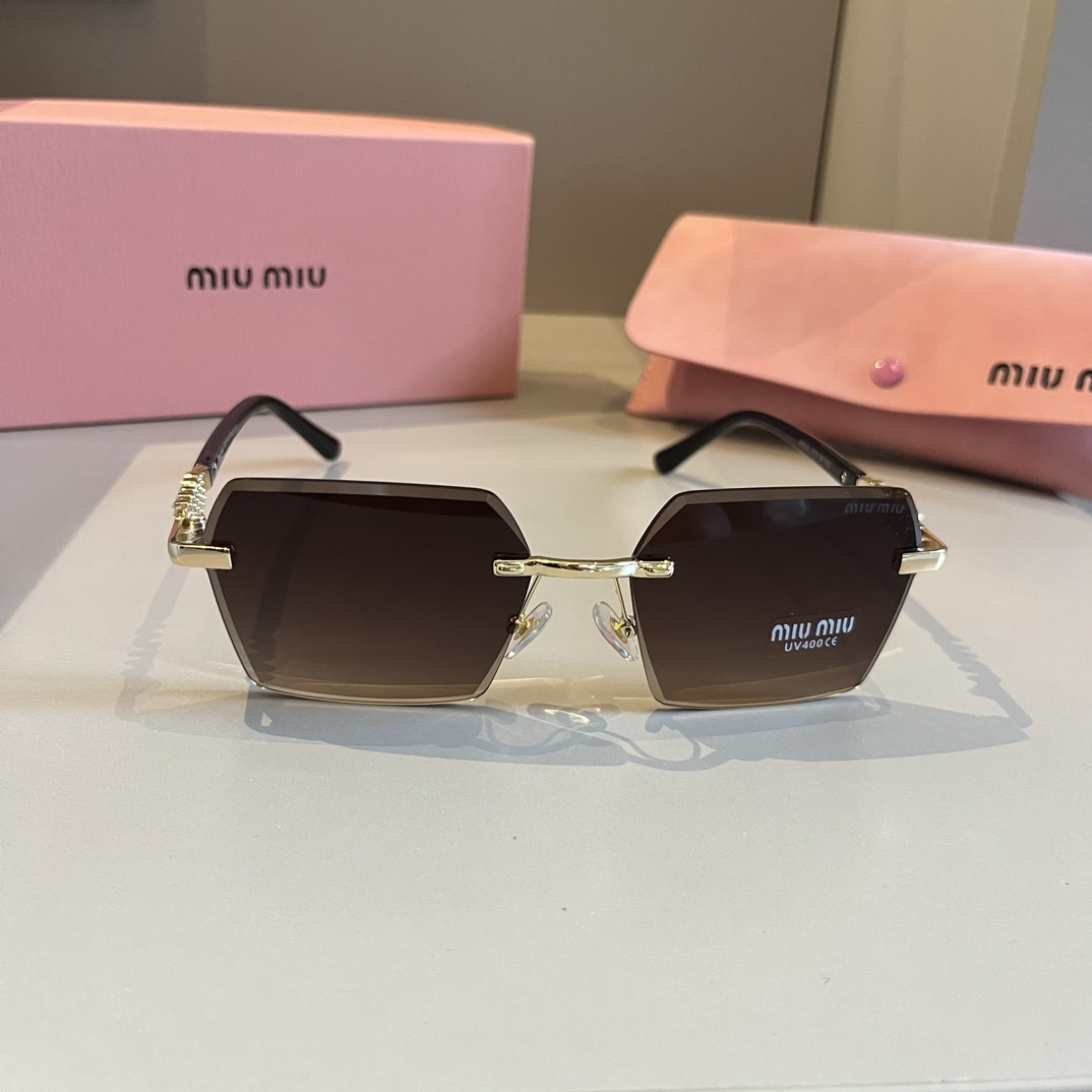 MiuMiu-2024 New Large Frame Sunglasses