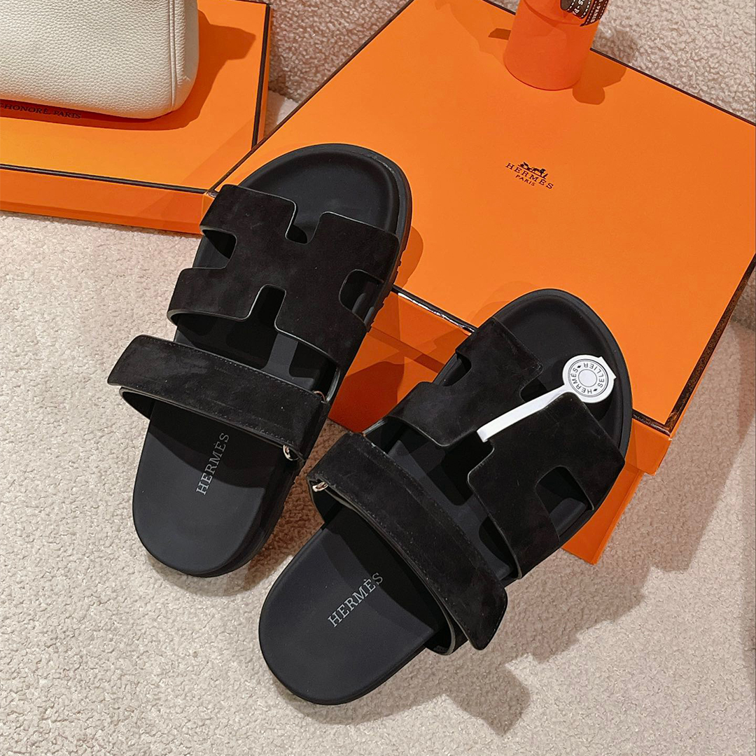 Hermès-Slippers for couples