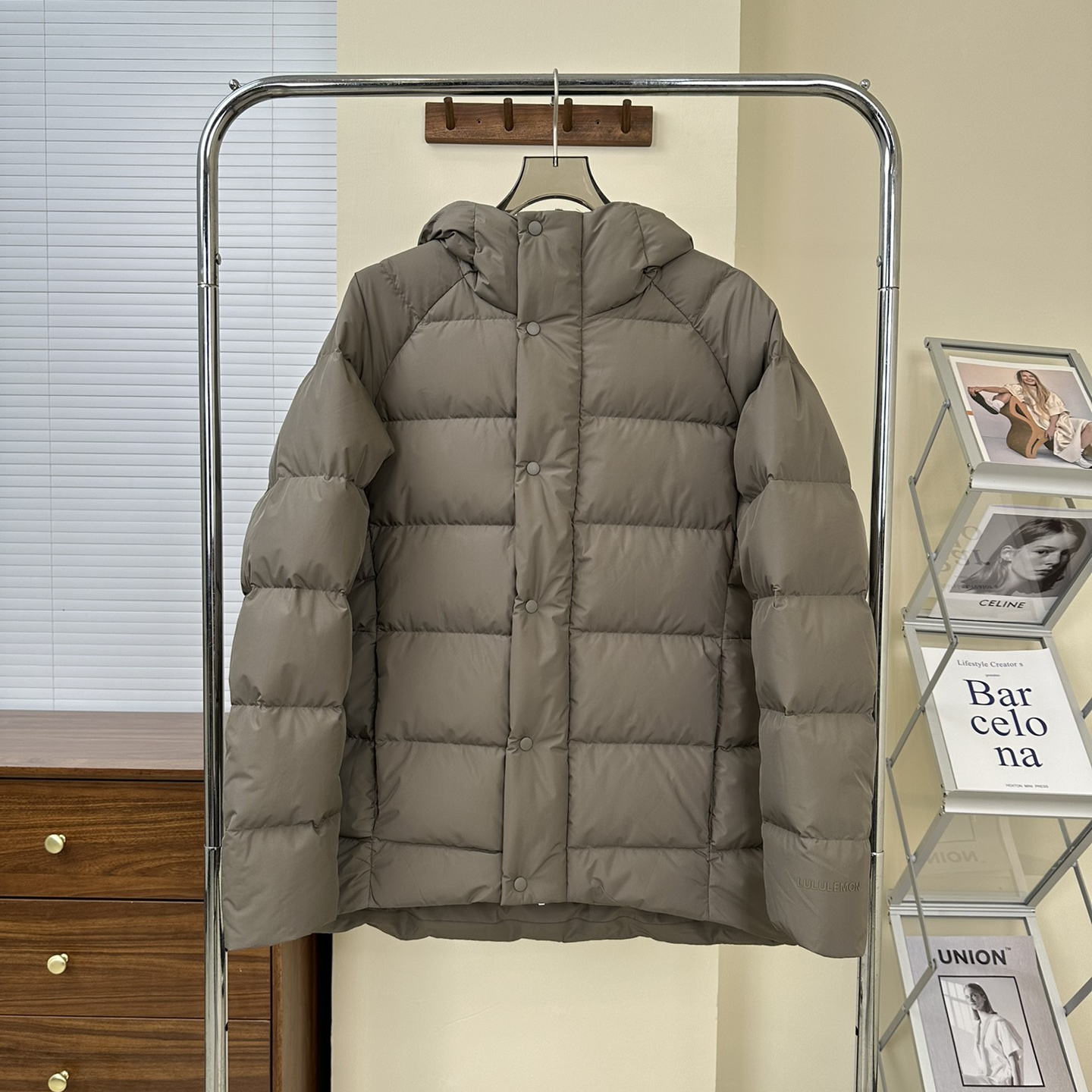 LULU LEMON - Wunder Puff 600-fill Goose Down Solid Color Casual Jacket