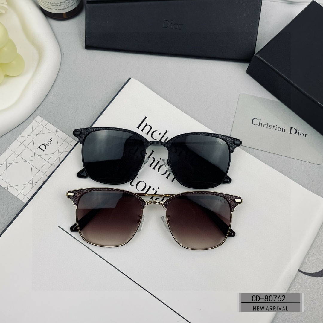 Dior-Stainless steel polarized Sunglasses