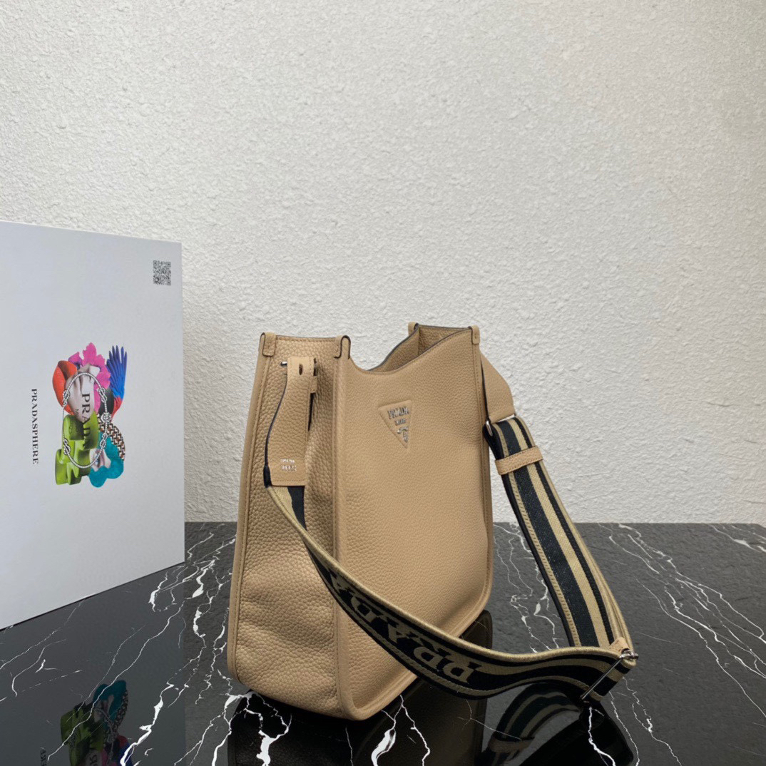 Prada-New fabric diagonal cross bag tote bag