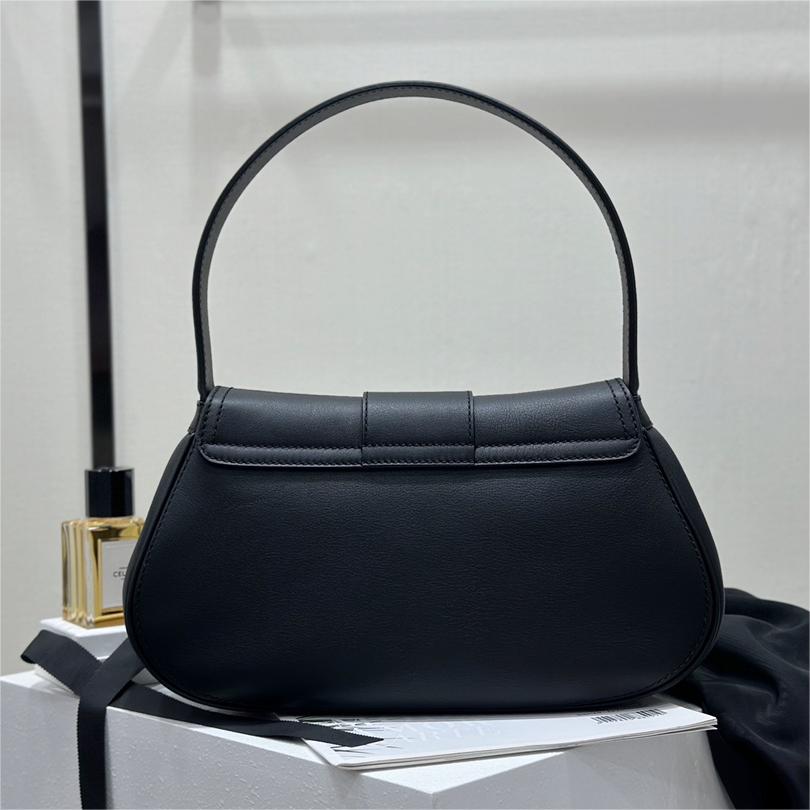 Celine-POLLY Medium Soft Cow Leather Handbag