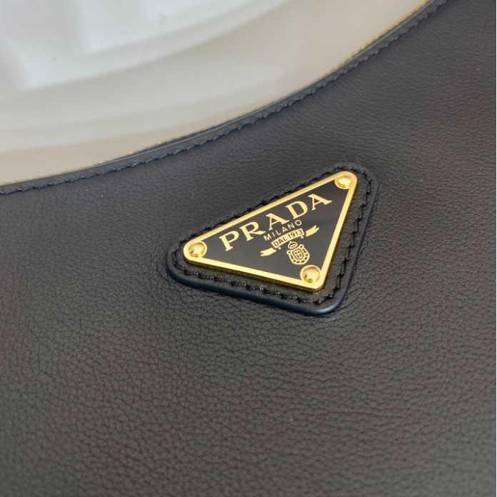 Prada-Hobo Full Leather Underarm Shoulder Bag