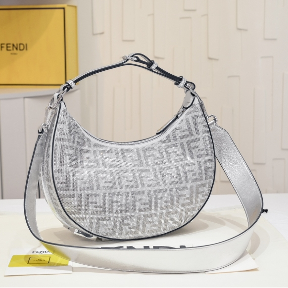 Fendi-Underarm Crescent Bag