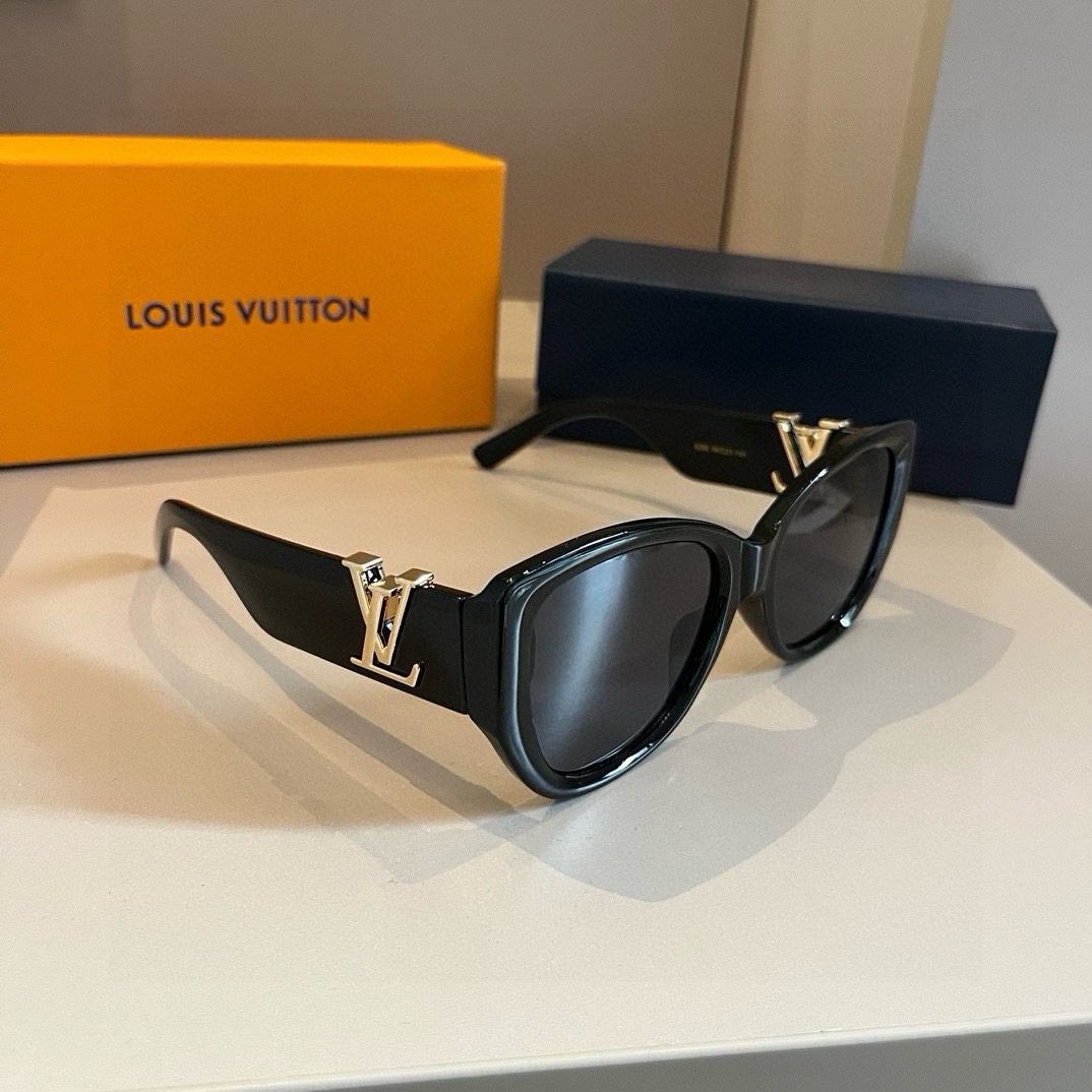 LV-Unisex large boxy Fashionable Sunglasses