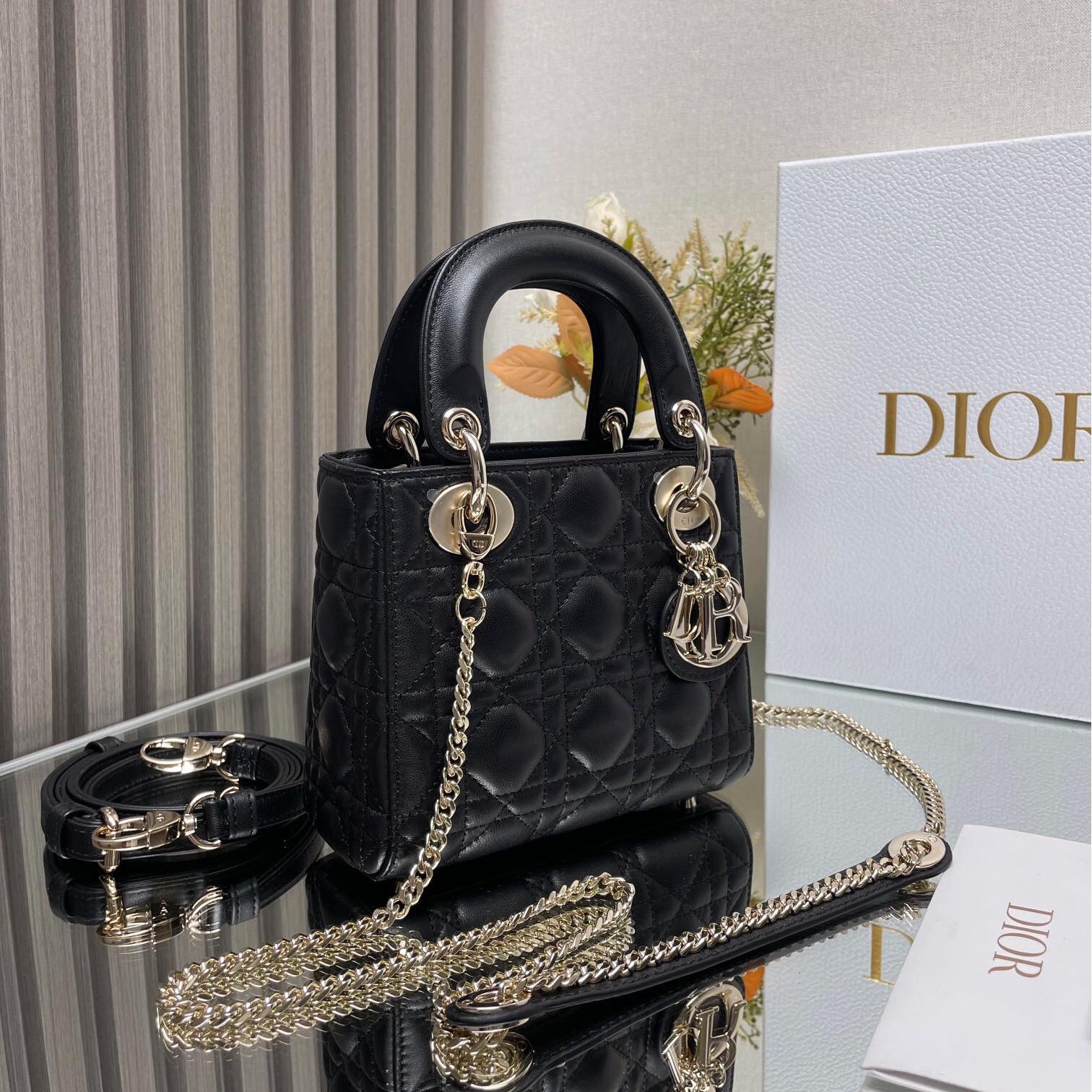 Dior-Classic Lady three compartment handbag