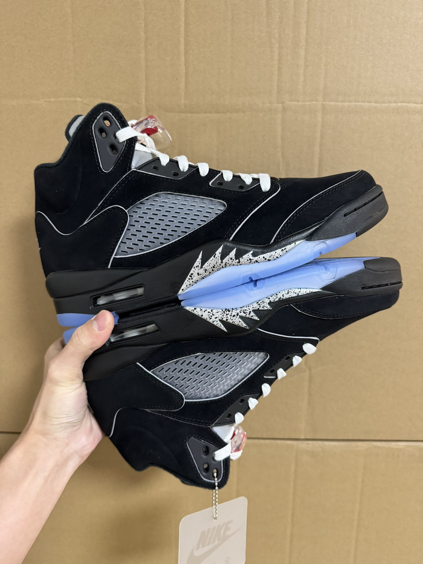 Air Jordan 5 AJ5 - Black Metallic Reimagiend