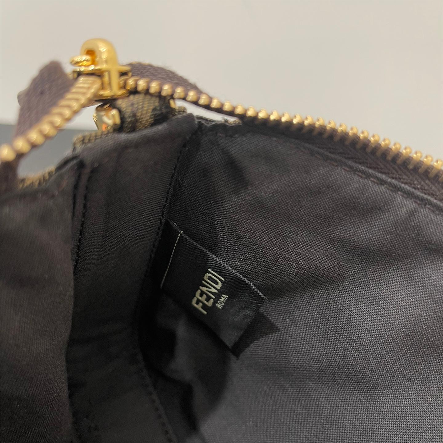 Fendi-Classic Old Flower Mahjong Bun