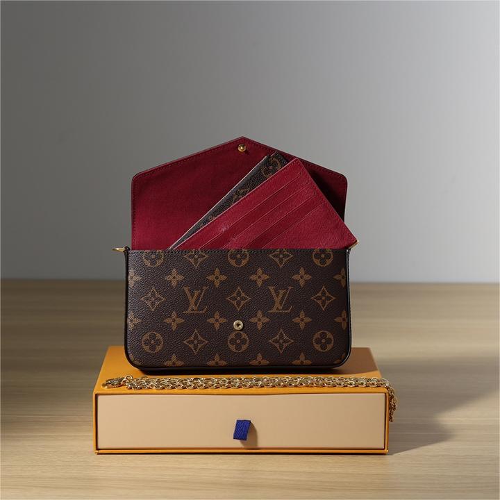 LV-Pochette félicie chain bag